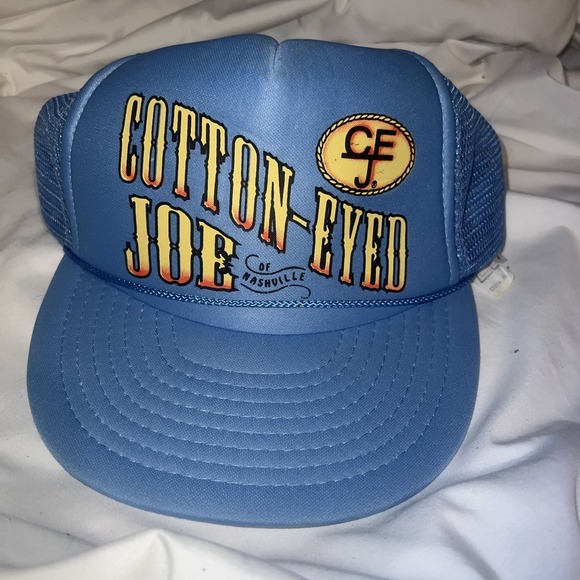 Other - Vintage COTTON EYED JOE Nashville Bar Hat-Adjustable-Country Music Distressed